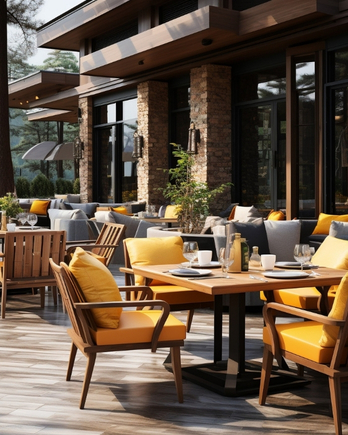 Restaurant outdoor solutions - RootArt